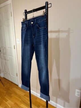 D. Jean Dark Wash Slim Jeans Cuffed *NWOT